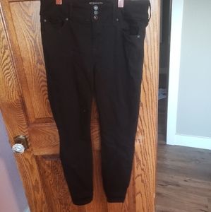 Torrid high waist black skinny jeans